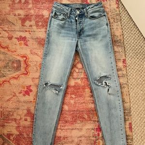 american eagle vintage high rise jeans